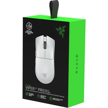 Razer Viper V3 Pro RZ01-05120200-R3G1 Beyaz Şarjlı Optik Fiyatı