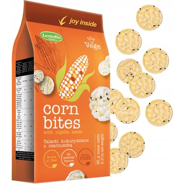 LESTELLO CAKE BİTES ÇÖREKOTLU MISIR PATLAĞI 65G