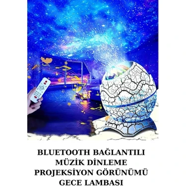 İlkyaz Fashion Dinozor Yumurtası Gece Masa Lambası Bluetooth Hoparlör 14 Renk Seçeneği