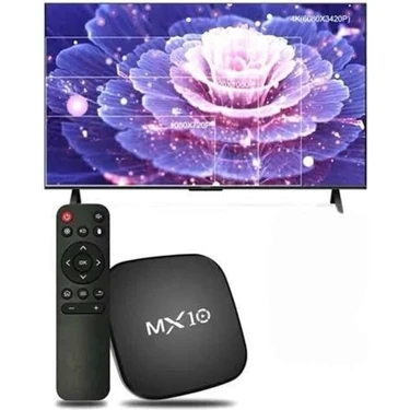 2.4g Wifi Tv Box Medya Oynatıcı Tv Uyumlu Mx Box Kutusu Android