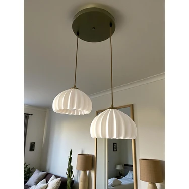Dream Mode Solis 2’li Sarkıt Avize | Modern Dekoratif Mutfak ve Salon