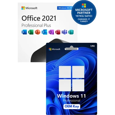 Microsoft Windows 11 Pro Oem Office 2021 Pro Plus Dijital Fiyatı
