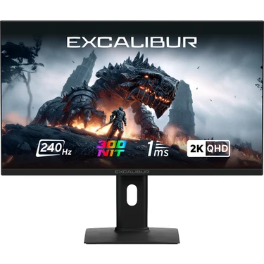 Casper Excalibur M.E27QIF-D 27" 2K QHD 240HZ 1MS IPS Pivot Flat HDR10 300NIT Oyuncu