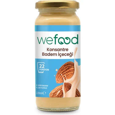 Wefood Konsantre Badem İçeceği 220