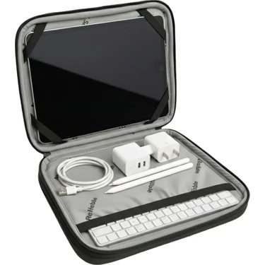 NS Reliable Ns 9-11 Inç Suya Dayanıklı Laptop Tablet Kılıfı Darbe Koruyucu Fermuarlı Çanta (26X21X2
