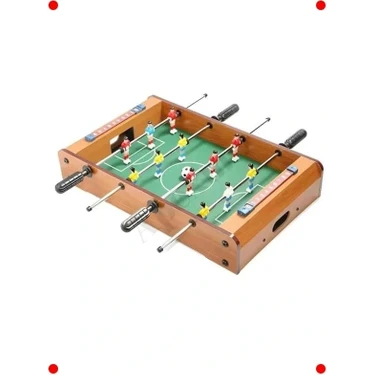 Calperia Ayaksız Ahşap Masa Langırt Oyunu - 4