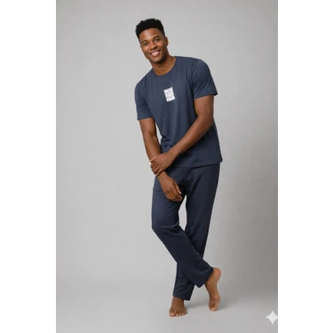 Sleeproom Erkek Kısa Kol Pijama