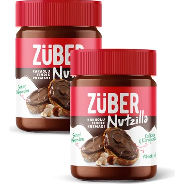Züber Nutzilla Kakaolu Fındık Kreması 315g x 2