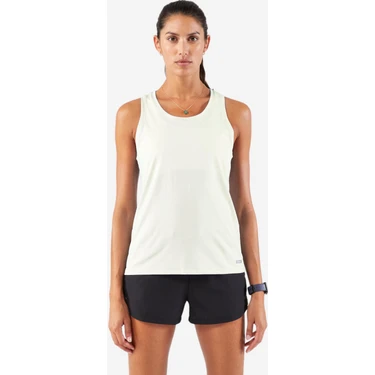 Decathlon Kalenji Kadın Koşu Atleti - Beyaz/ekru - Kiprun Run
