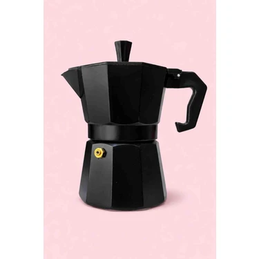 Prolite Retro Moka Pot 6 Lık Ev Tipi ve Kamp Çekirdek Kahve