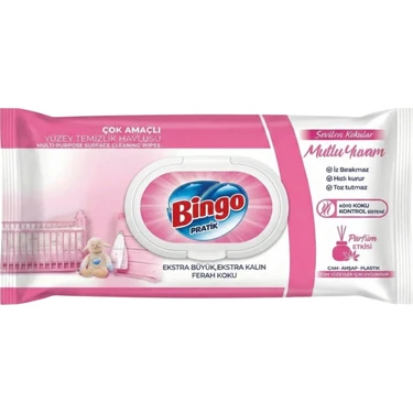 Bingo Yüzey Temizleme Havlusu Sevilen Kokular Mutlu Yuvam
