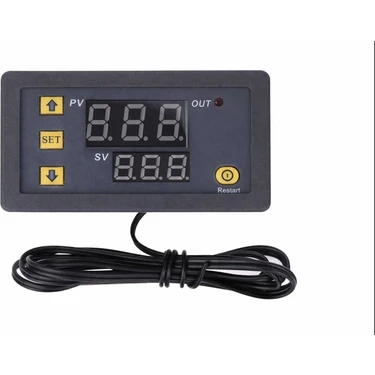 OEM W3230 12V Dc Dijital Sıcaklık Kontrol Cihazı LED Ekran