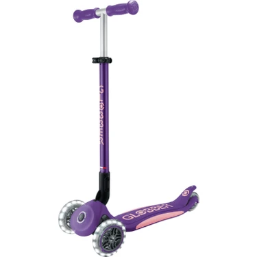 Globber Elite Deluxe Işıklı Scooter - Koyu