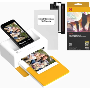 Kodak Dock Plus 4pass Mobil Fotoğraf Yazıcısı 10X15 cm Fiyatı
