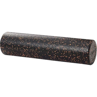 Foam Roller Masaj Köpüğü Düz (Siyah + Turuncu Orta Sert, 60