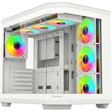 XGaming Xgamıng V950 White 7 x Argb Fan 750W 80+Bronze Gaming Case