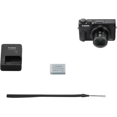 Canon Powershot G7X Mark Iıı Fotoğraf Makinesi (Siyah) + Fiyatı