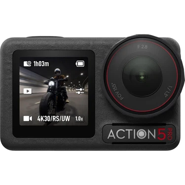 DJI Osmo Action 5 Pro Standard Combo 8K Çözünürlük ve 4K/120 FPS Özellikleri ile Aksiyon