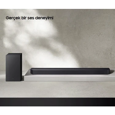 Samsung 3.1.2 Kanal Soundbar & Sinema Sistemi - Dolby Atmos ve Dts:x Destekli 360 Watt-Akıllı