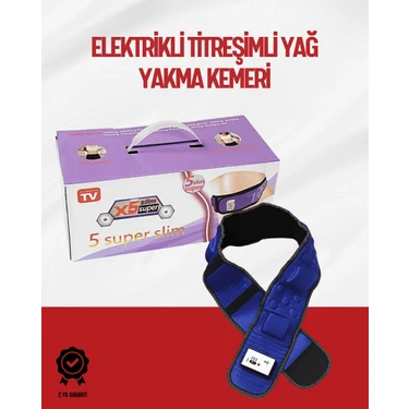 Ayarlanabilir Hızlı Elektrikli Masaj Kemeri – Yağ Yakımına