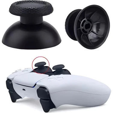 Crk Tech Playstation 5 Ps5 Analog Topuzu 2 Adet - Dualsense Kol Uyumlu Joystick Yedek Parça