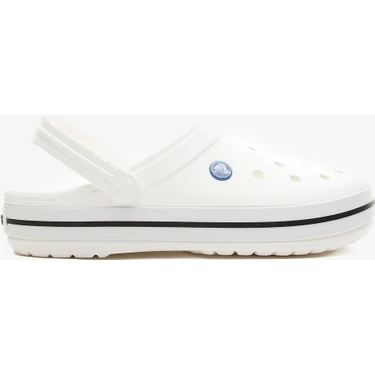 Crocs Crocband Unisex Beyaz Terlik Dayanıklı Malzeme ile Şıklık ve Konforu Bir Arada