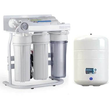 Aquatime Işyerleri Için Su Arıtma Cihazı 350 Lt 24 Saat 20 Lt Depolu Nsf