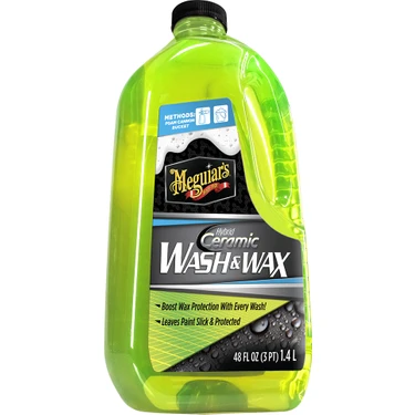 Meguiars Hibrit Seramik Wash & Wax Seramik Özlü Oto Yıkama Şampuanı &