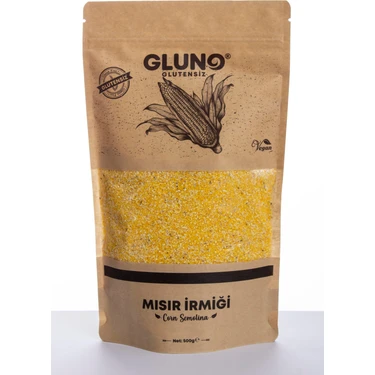 Gluno Glutensiz Mısır İrmiği 500