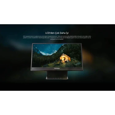 Viewsonic Viewsonıc 15.6" OLED VP16-OLED Mhdmı-Type-C Taşınabilir Grafik Tasarım