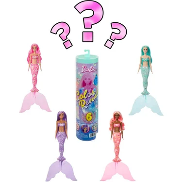 Barbie Color Reveal Renk Değiştiren Bebek Serisi Sürpriz Paket