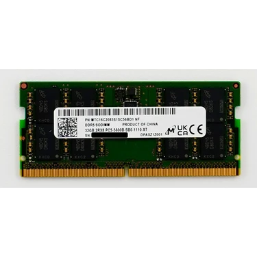 Micron MTC16C2085S1SC56BD1 Ddr5 Modul 32 GB So-Dımm 5600 Fiyatı