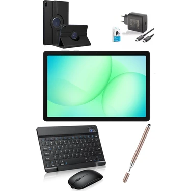Samsung Galaxy Tab A11+ 6 GB 128 TABLET+KILIF+KLAVYE+MOUSE+ŞARJ BAŞLIK+(KALEM