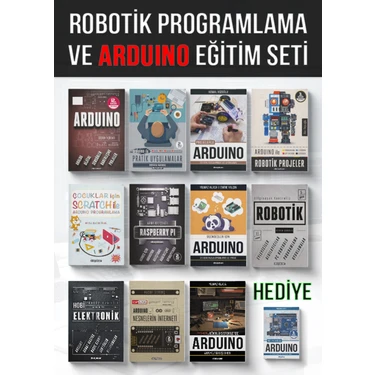 Dikeyeksen Robotik Programlama ve Arduino Eğitim Seti (11+1