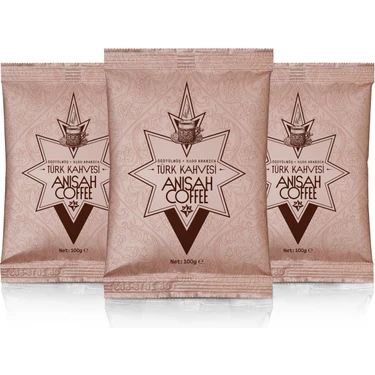 Anisah Coffee Geleneksel Türk Kahvesi | 3'lü