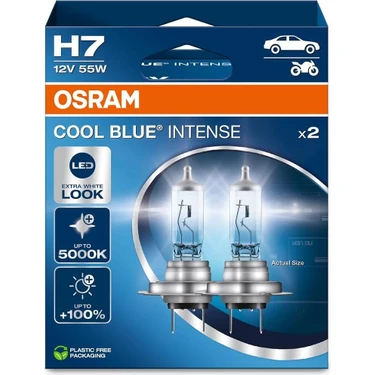 Osram H7 Cool Blue Intense Next Gen 5000K Beyaz Işık
