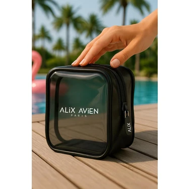 Alix Avien Gri Mini Makyaj Çantası - Gray Cosmetic Bag Fiyatı