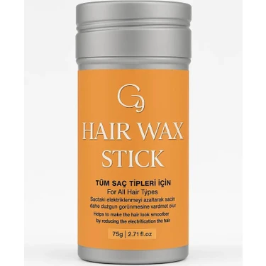 Yurish Hair Wax Stick 75GR - Saç Sabitleyici Esnek Tutuş ve Parlaklık Verici