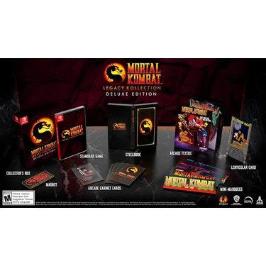 Mortal Kombat Legacy Kollection Deluxe Edition Nintendo Fiyatı
