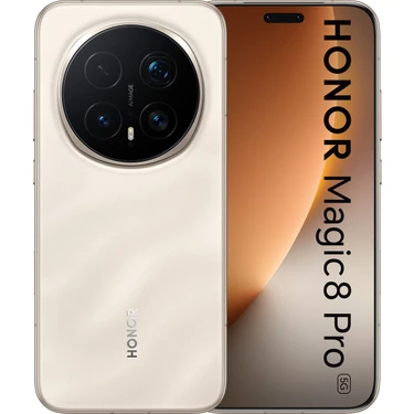 HONOR Magic 8 Pro 5G 512 GB 12 GB Ram (Honor Türkiye Garantili) Gün Işığı