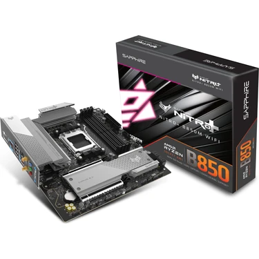 Sapphıre Anakart Amd Am5 Matx Nıtro+ B850M Wıfı 52123-01-40G Fiyatı