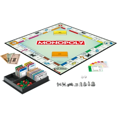Monopoly Klasik Emlak Ticareti Oyunu 8 Yaş ve Üzeri Fiyatı