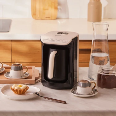 Emsan Közde Türk Kahve Makinesi Soft Cream 5 Fincan
