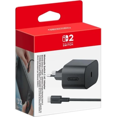 Nintendo Switch 2 Ac Adaptör Orijinal Türkiye Girişli Şarj Fiyatı