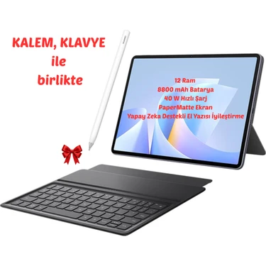 Huawei Matepad  12GB 256GB 144Hz Kalem, Klavye Papermatte - Emuı Tablet 11.5 Inc Yapay Zeka