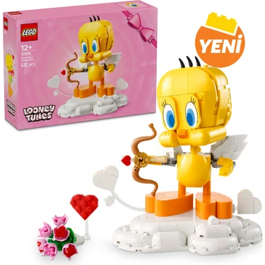 LEGO® Looney Tunes™ Sevgili Kuş Tweety 40824 - 12 Yaş ve Üzeri için Sergileme Modeli Yapım Seti