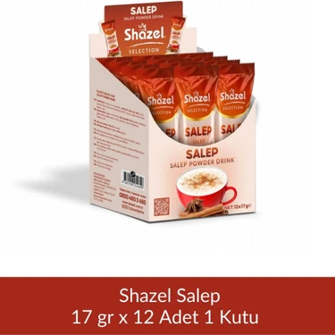 Shazel Salep 17 gr x 12 Adet Fiyatı - Taksit Seçenekleri