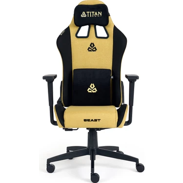 Titanseat Beast Mustard Kumaş Oyuncu
