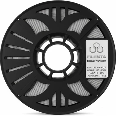 Filenta Kirli Beyaz Pla Filament 1.75MM