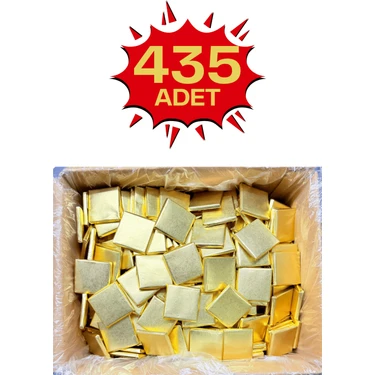 Bubi Çikolata Altın Sargılı Sütlü Madlen 3 kg Ikramlık